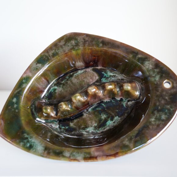 Beauce Pottery Ashtray Quebec Pottery Vintage 1970s 712-A Mid Century Modern - Picture 2 of 14